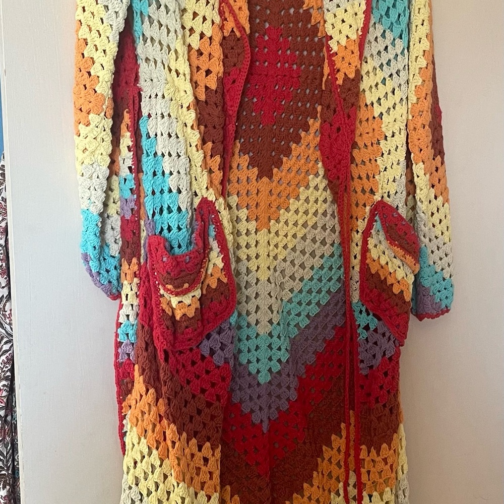 Magic Carpet Ride Long Coat - Picture 4 of 8